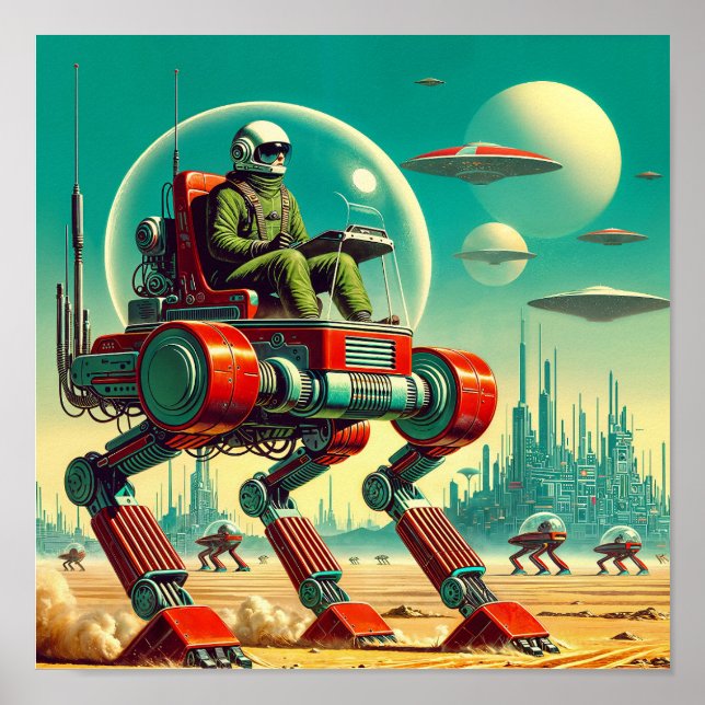 Póster Caminante de arena  (Frente)