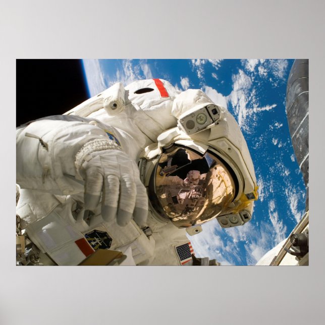Póster caminante espacial de la NASA (Frente)