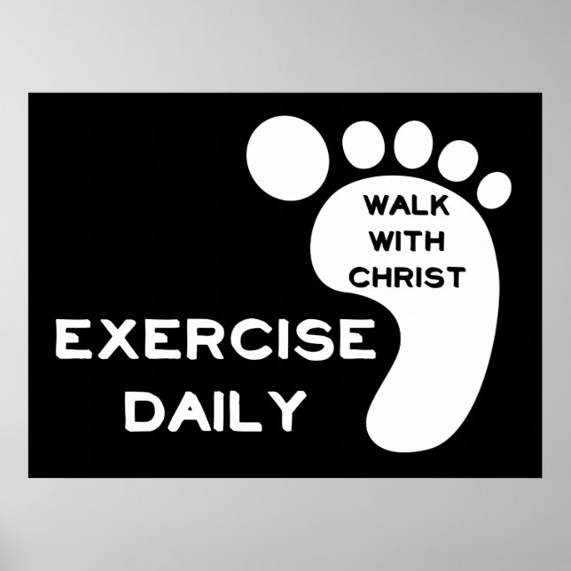 Póster Caminar con Cristo (Frente)