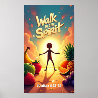 Póster Caminar en el espíritu