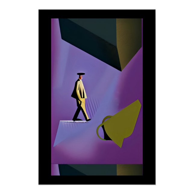 Póster Caminar En Parte - Ken Gage Art (Anverso)