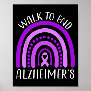 Póster Caminar Para Terminar Heimerheimer Cinta Púrpura H