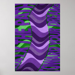 Póster Caminar Por El Camino Hacia Tu Dreams Wall Art