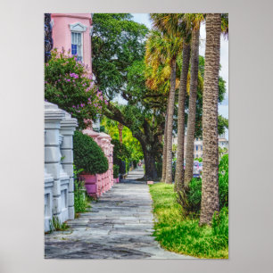 Póster Caminar por la fila del arcoiris