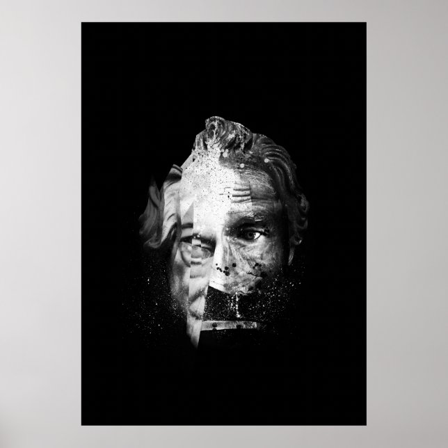 Póster Caminar por la línea (Frente)