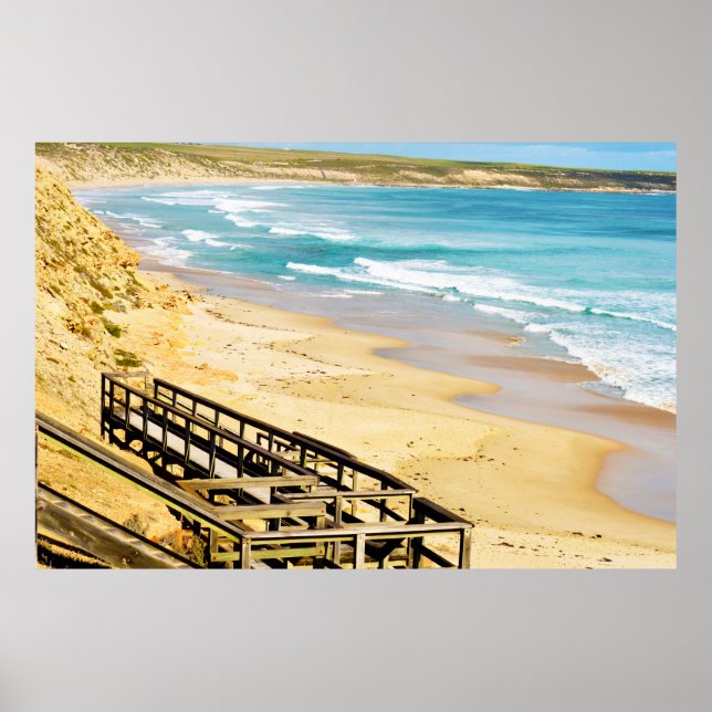 Póster Caminata A La Playa, Poster (Frente)