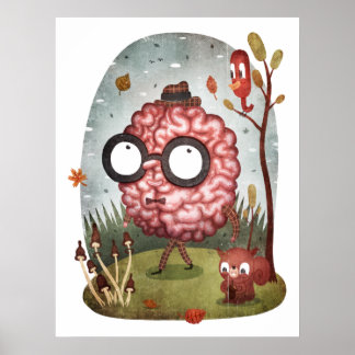 Póster Caminata de Cerebros