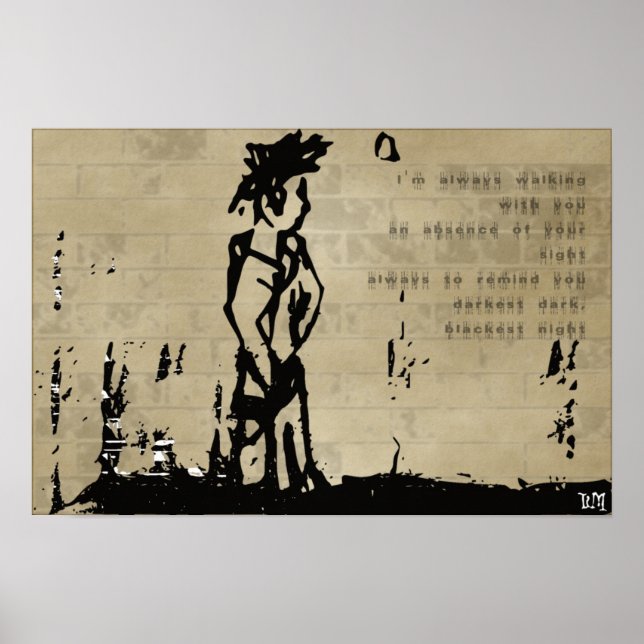 Póster Caminata de sombras (Frente)