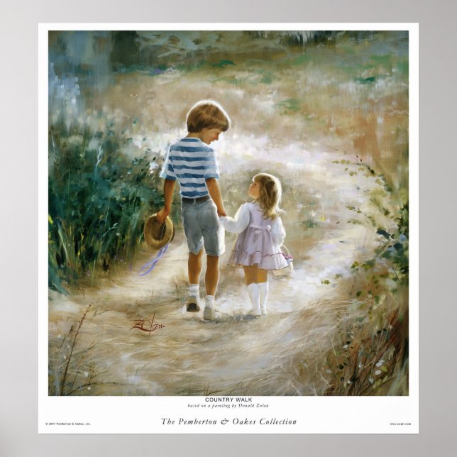 Póster Caminata por el país (Frente)