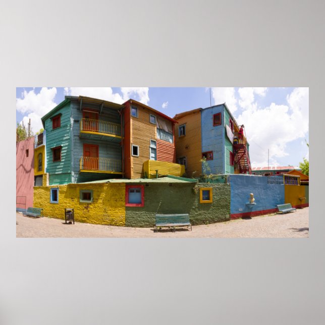 Póster Caminito, La Boca, Buenos Aires (Frente)