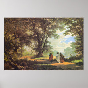 Póster Camino a Emaús de Robert Zund