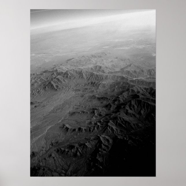 Póster camino a Hawaii B&W (Frente)