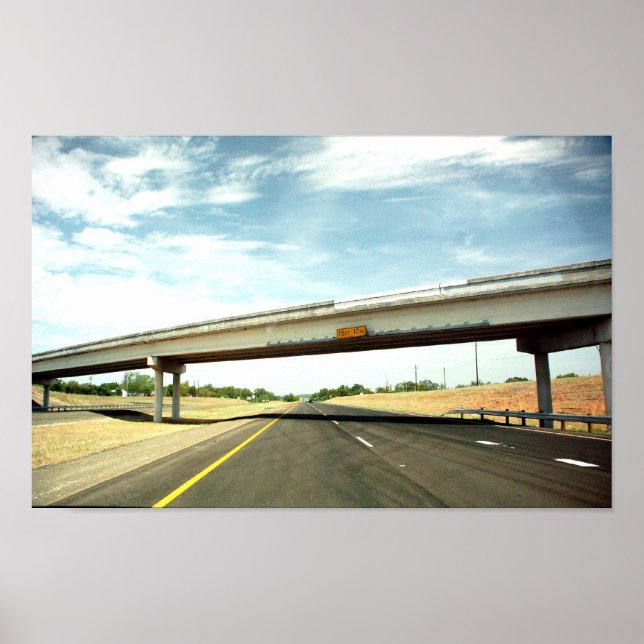 Póster Camino a Occidente (Frente)