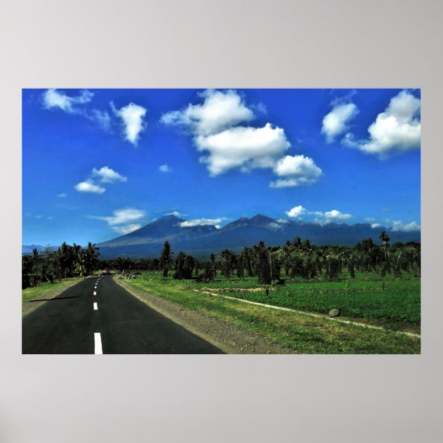 Póster Camino a Rinjani (Frente)