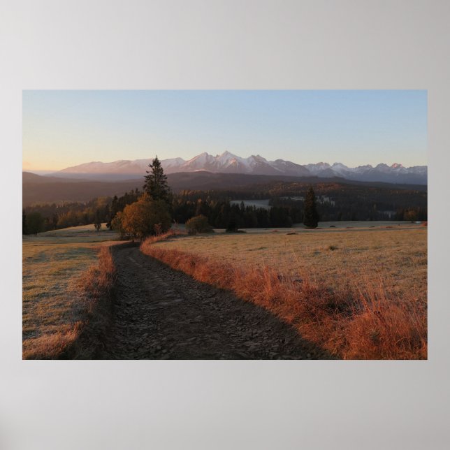 Póster Camino a Tatras (Frente)