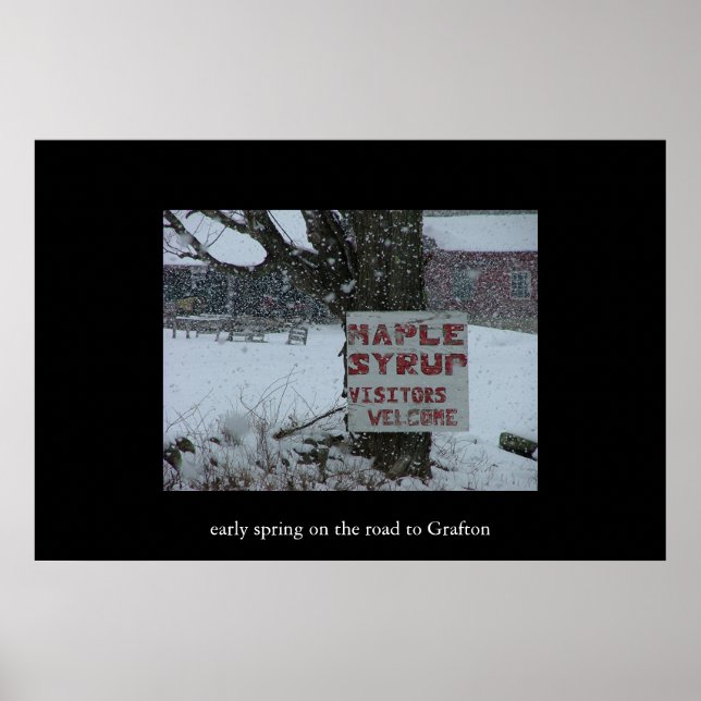 Póster camino al grafton (Frente)
