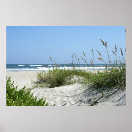 Póster Camino al mar