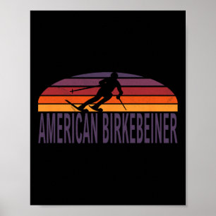 Póster Camino Americano de Birkebeiner Trail Cross Countr