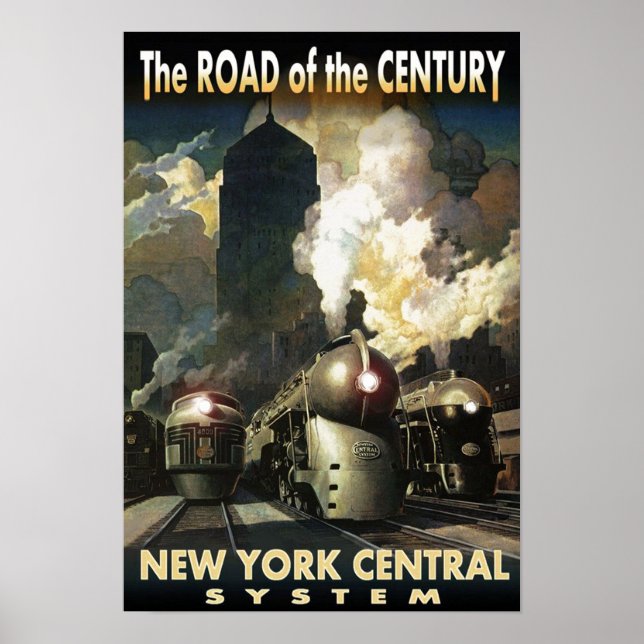 Póster Camino De Nueva York Del Siglo (Frente)