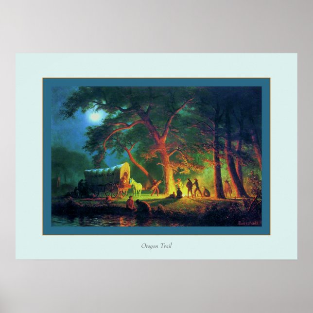 Póster Camino de Oregon (Frente)