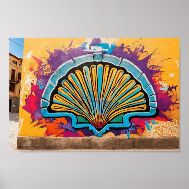 Póster Camino de Santiago (Frente)