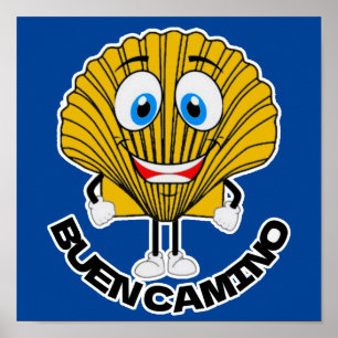 Póster Camino de Santiago