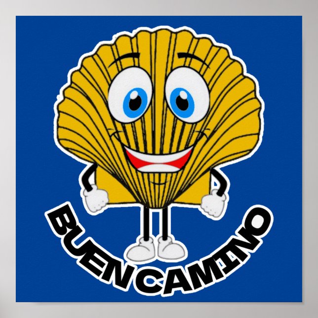 Póster Camino de Santiago (Frente)