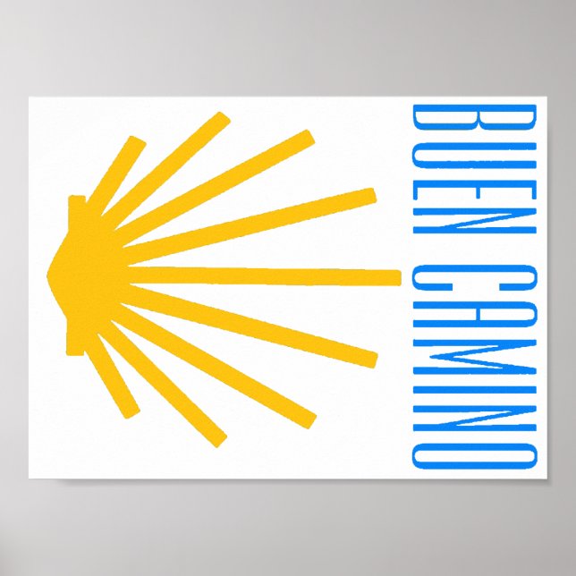 Póster Camino de Santiago (Frente)