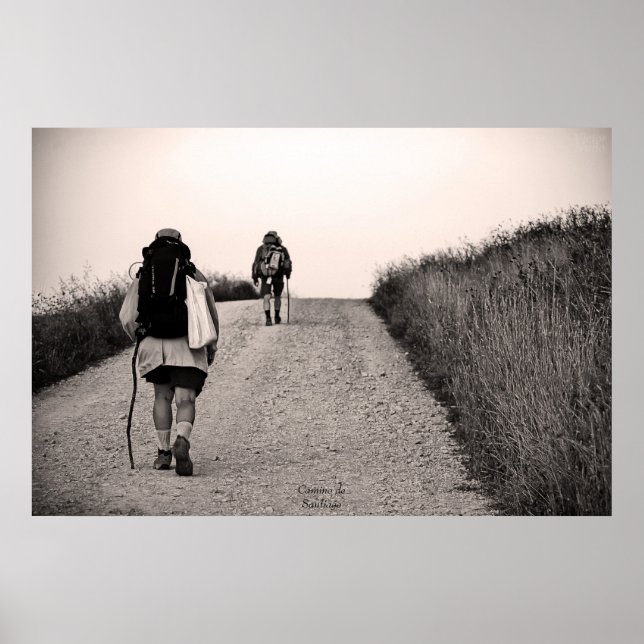 Póster Camino de Santiago (Frente)