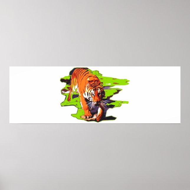 Póster Camino de tigres (Frente)