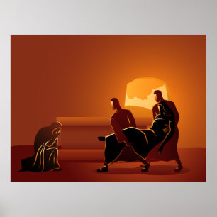 Póster Camino del Poster de la 14ª Estación