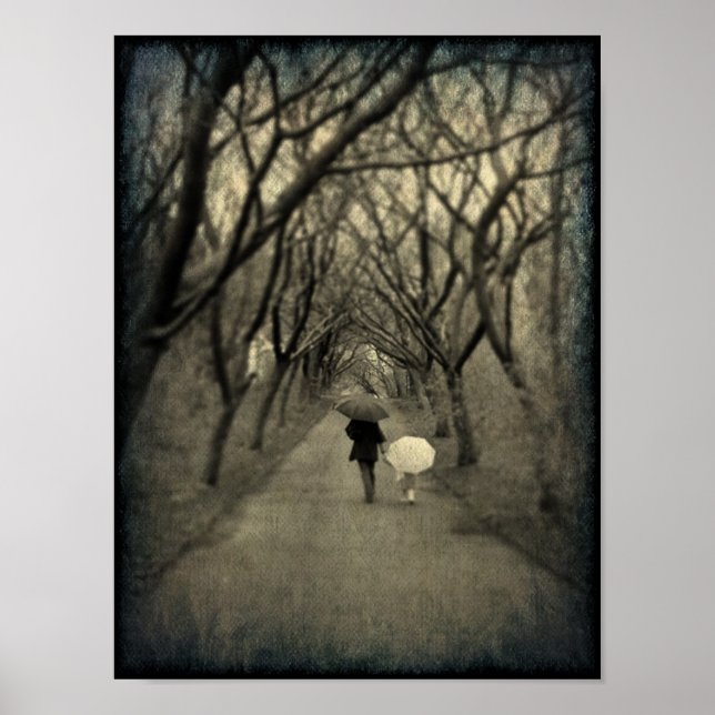 Póster Camino húmedo (Frente)