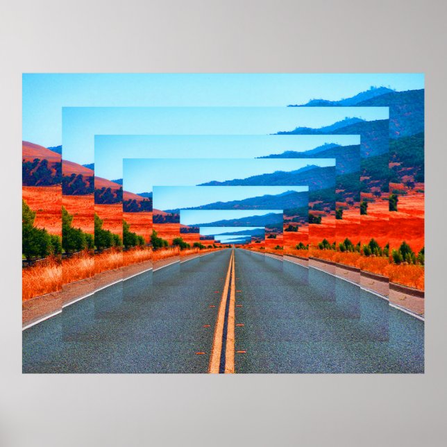 Póster Camino infinito (Frente)