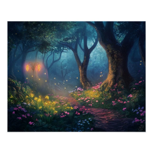 Póster Camino Mystic Forest (Anverso)