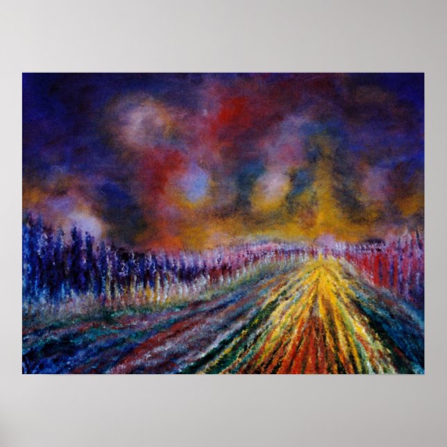 Póster Camino Púrpura (Frente)