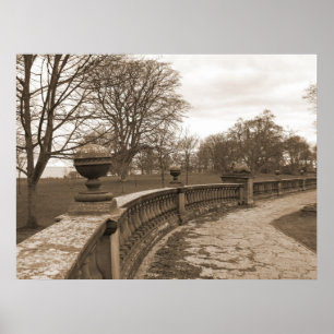 Póster Camino romántico