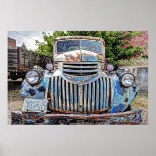 PÓSTER CAMIÓN DE CHEVROLET 1946