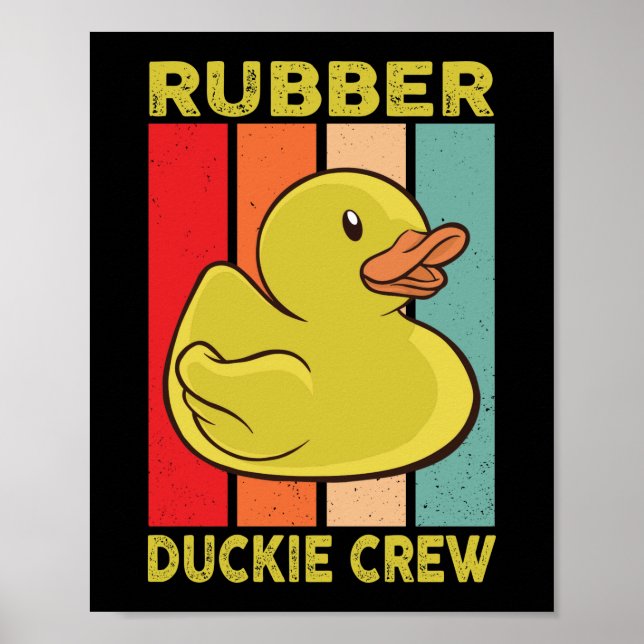 Póster Camión de goma de Duckie (Frente)