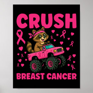 Póster Camión de sensibilización contra el cáncer de mama