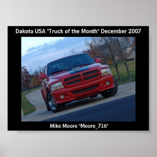 Póster Camión del mes de diciembre de 2007