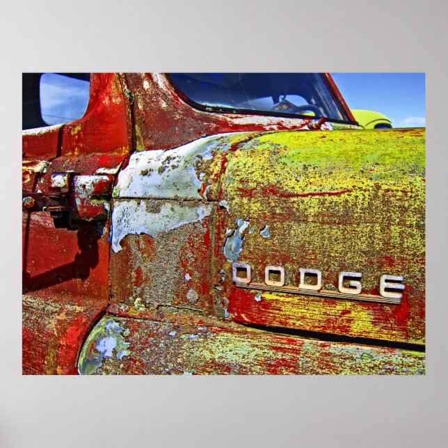 PÓSTER CAMIÓN DODGE 1949 (Frente)