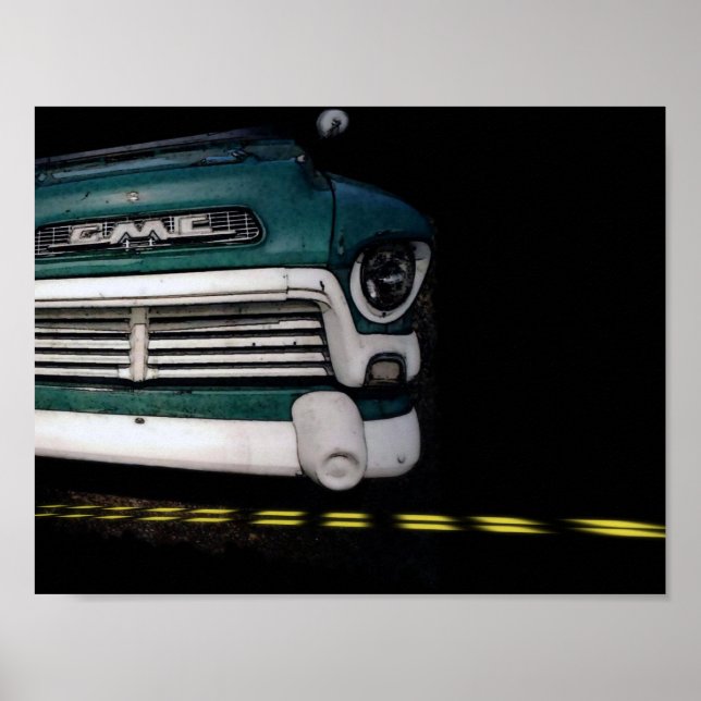 Póster Camión GMC Monster (Frente)