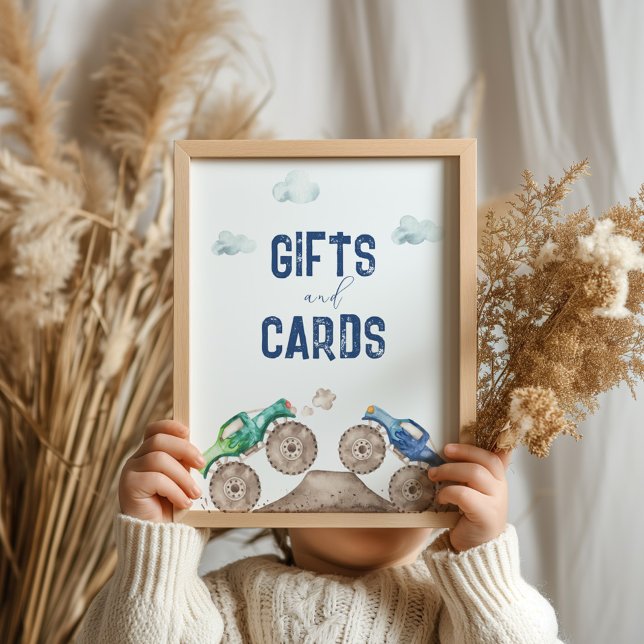 Póster Camión Monstruo Regalos y Tarjetas (Subido por el creador)