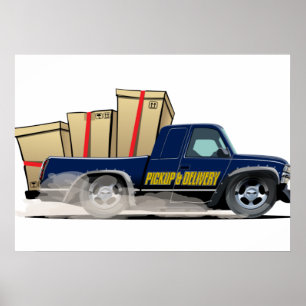 Póster camión personalizado
