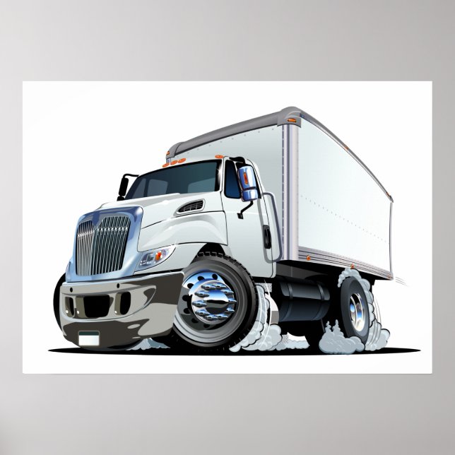 Póster camión personalizado (Frente)