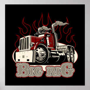 Póster camión personalizado