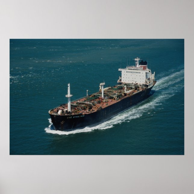 Póster Camión petrolero (Frente)