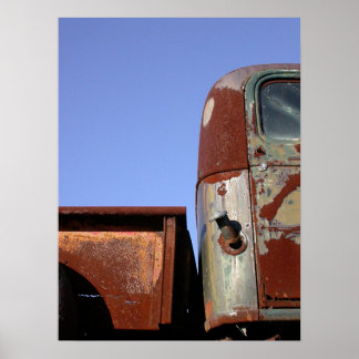 Póster Camión viejo