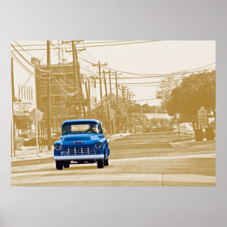 Póster Camionando por el centro de Georgetown, Texas (ACM