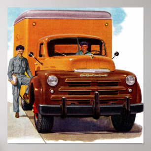 Póster camioneros